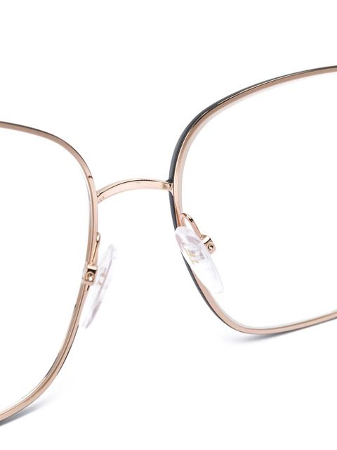 TOM FORD Eyewear FT5613B square-frame glasses - Gold