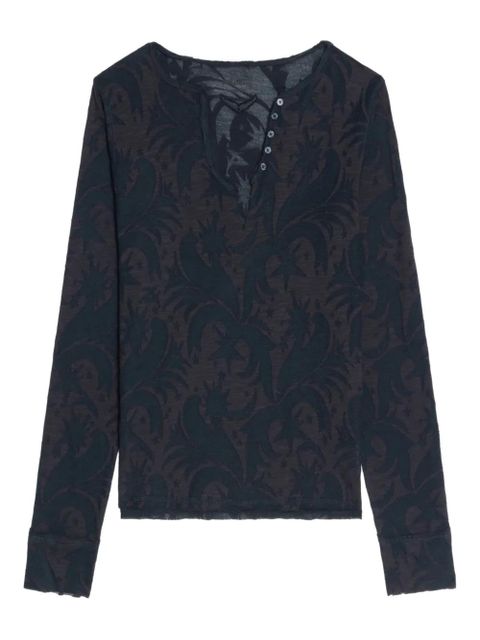 Zadig&Voltaire Henley blouse - Blue - zdjęcie produktu nr 1