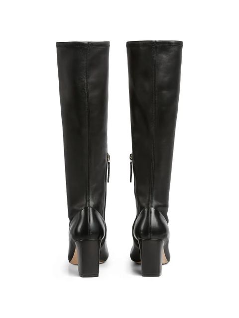 Gucci horsebit knee-high boots - Black