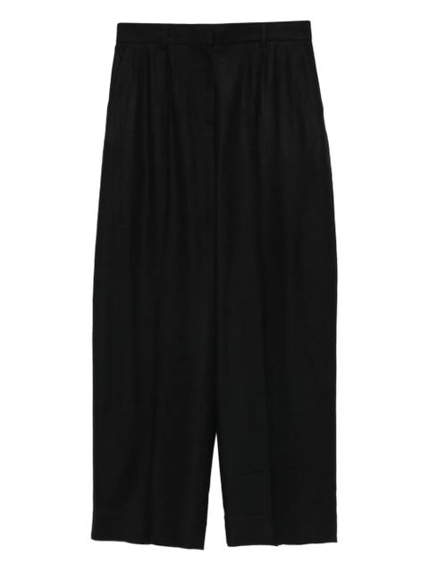 TOTEME flannel trousers - Black - zdjęcie produktu nr 1