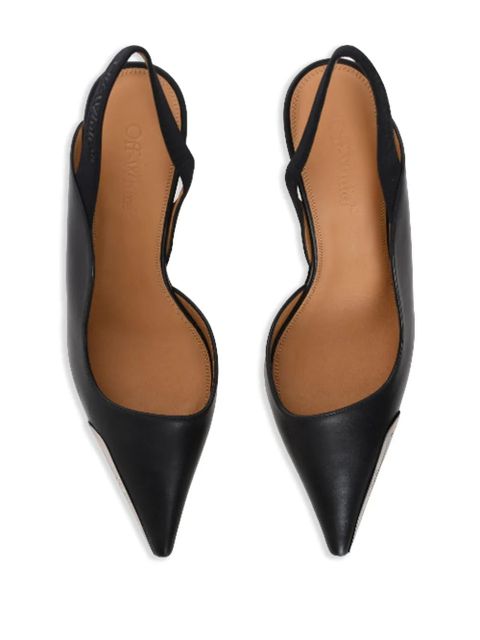 Off-White Allen Frame slingback pumps - Black
