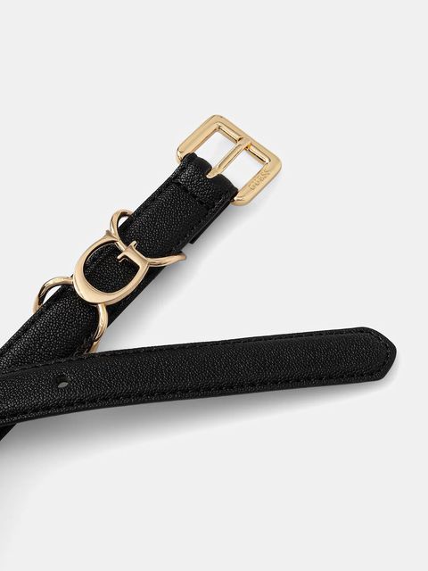 Guess pasek NADIRA damski kolor czarny BW9300 P5420