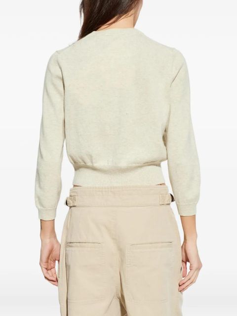 MARANT ÉTOILE layered cardigan - Neutrals