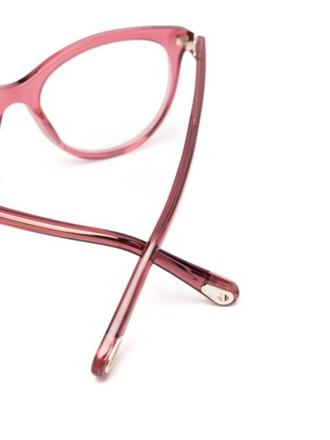 Chloé Eyewear round-frame glasses - Pink