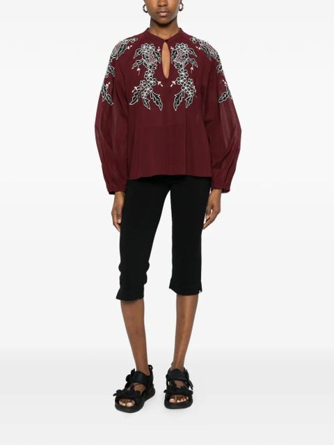 Essentiel Antwerp floral embroidered blouse - zdjęcie produktu nr 2