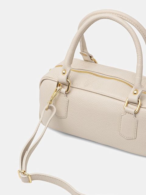 Answear.LAB torebka skórzana kolor beżowy - zdjęcie produktu nr 2