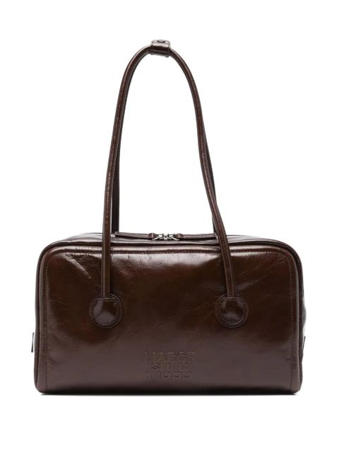 Marge Sherwood Boston leather shoulder bag - Brown - zdjęcie produktu nr 1