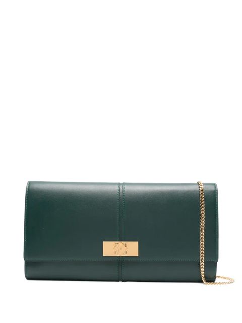 Giuseppe Zanotti Montserrat leather clutch bag - Green - zdjęcie produktu nr 1
