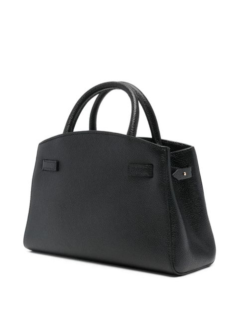 DeMellier small Hudson grain leather tote bag - Black - zdjęcie produktu nr 2