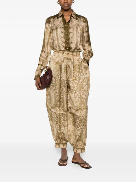 ZIMMERMANN paisley trousers - Neutrals - zdjęcie produktu nr 2