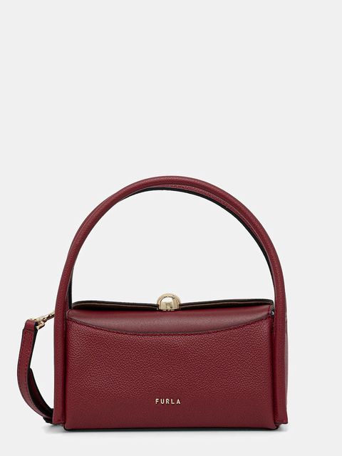 Furla torebka skórzana Nicole Mini Boston Bag - zdjęcie produktu nr 1