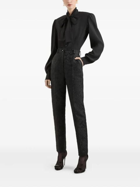 Dolce & Gabbana DNA jacquard trousers - Black - zdjęcie produktu nr 2