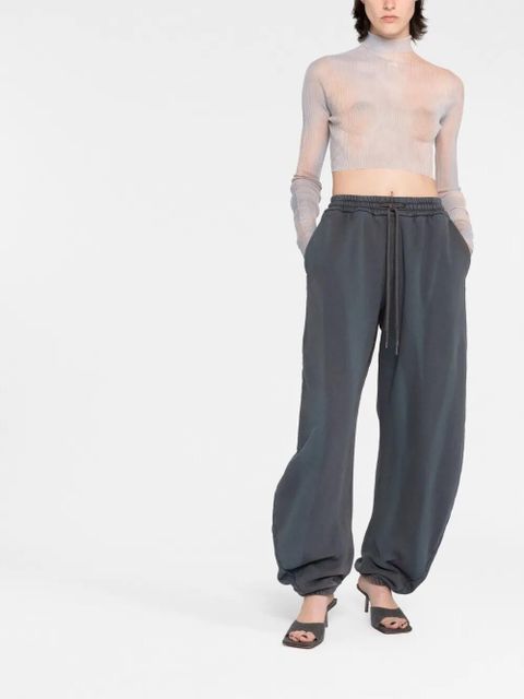 Off-White Laundry bleached-effect track pants - BROWN NO COLOR - zdjęcie produktu nr 2