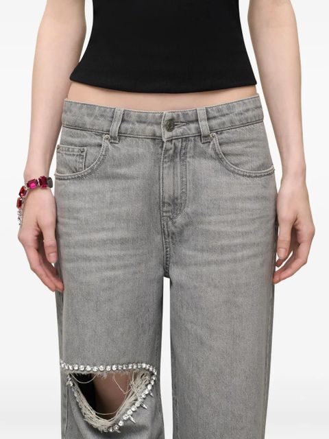 AREA crystal wrap cuff bracelet - Pink - zdjęcie produktu nr 2