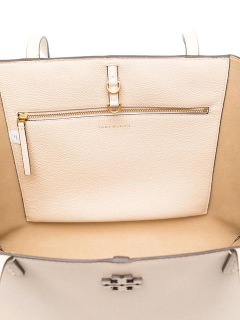 Tory Burch McGraw Double-T tote bag - Neutrals