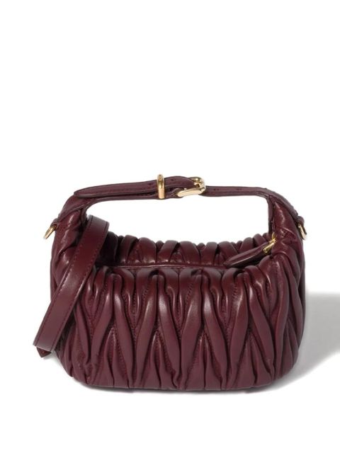 Miu Miu mini matelassé tote bag - Red - zdjęcie produktu nr 2