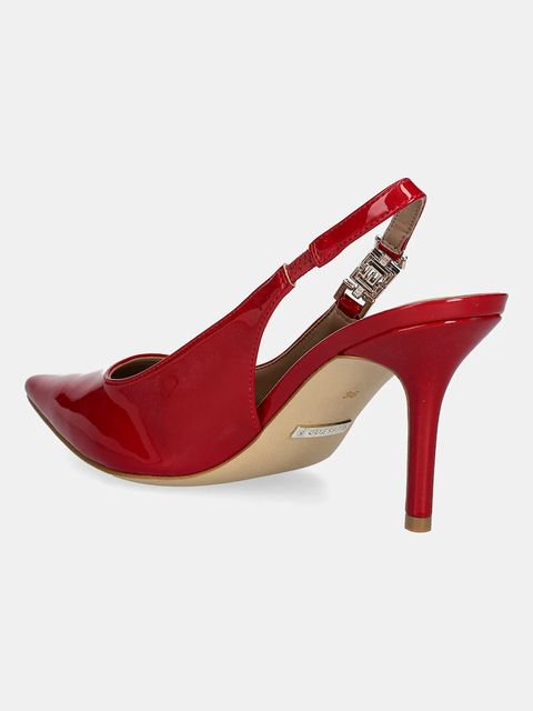 Guess szpilki NASSHA5 kolor czerwony FLTNS5 PAF05