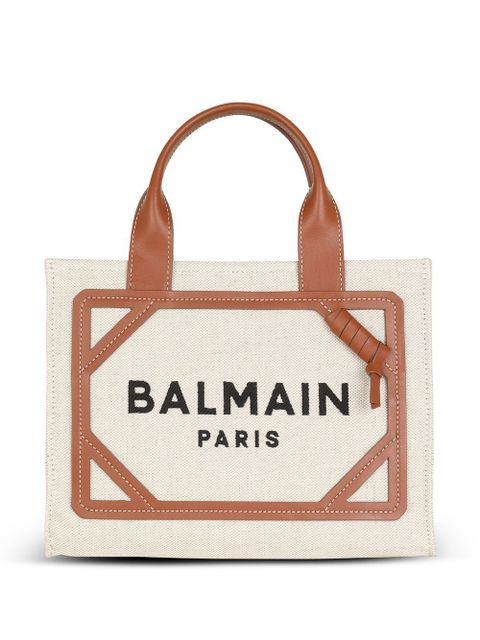 Balmain small B-Army logo tote bag - Neutrals - zdjęcie produktu nr 1