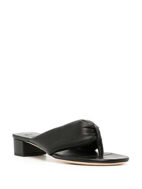 STAUD Dahlia 25mm leather sandals - Black - zdjęcie produktu nr 2