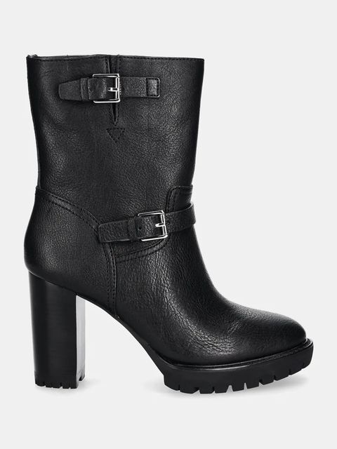 Lauren Ralph Lauren botki skórzane Lyvia - zdjęcie produktu nr 2