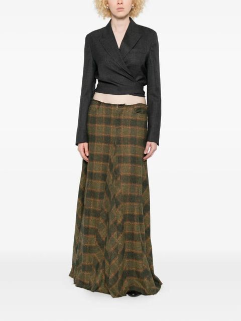 OUR LEGACY herringbone wool jacket - Grey