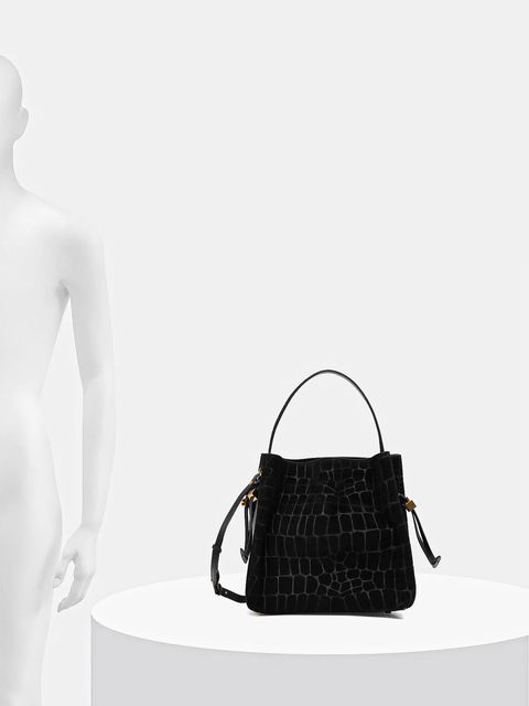 Elisabetta Franchi torebka zamszowa