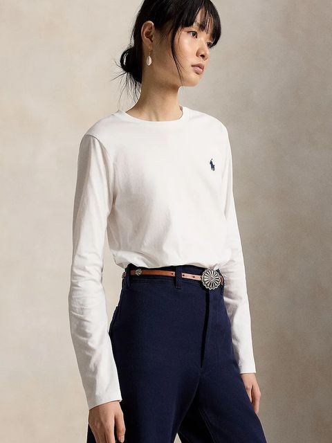 Polo Ralph Lauren longsleeve damski bawełniany - zdjęcie produktu nr 2