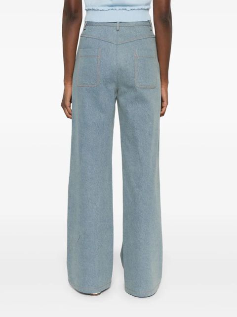 SANDRO straight-leg jeans - Blue