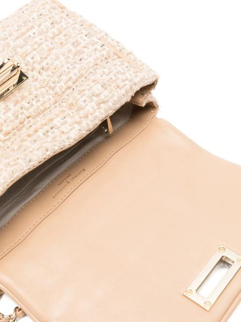 Aspinal Of London Lottie tweed crossbody bag - Neutrals