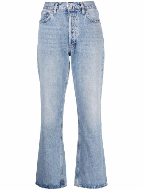 AGOLDE high-waisted bootcut jeans - Blue - zdjęcie produktu nr 1