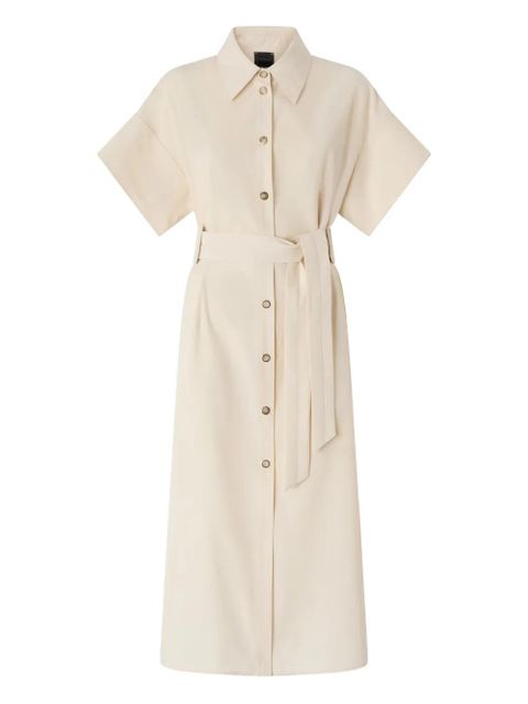 PINKO belted shirt dress - Neutrals - zdjęcie produktu nr 1