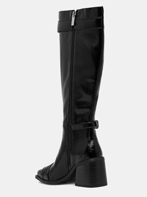 Steve Madden kozaki Z-Town damskie kolor czarny na słupku 11004810