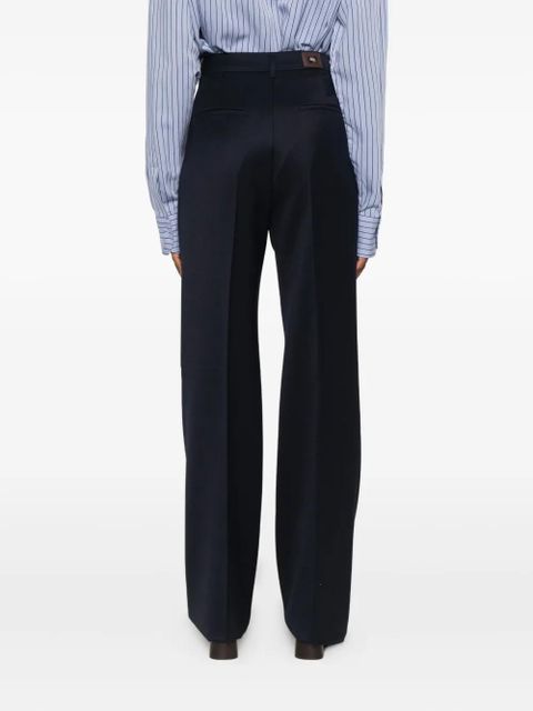 Max Mara high-waisted trousers - Blue