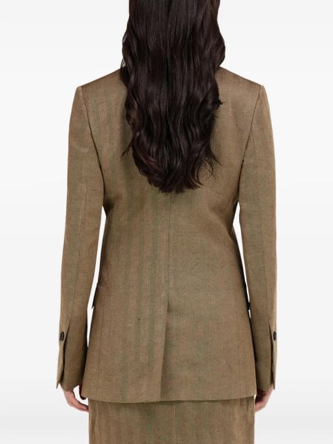 Ferragamo double-breasted blazer - Neutrals