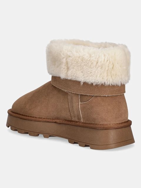 Answear.LAB śniegowce zamszowe kolor brązowy