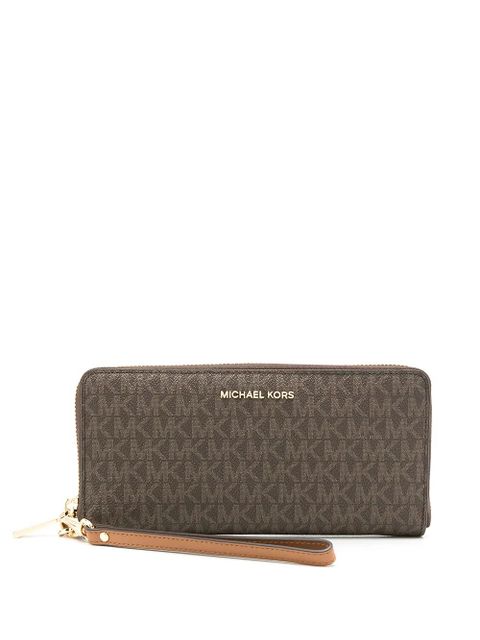 Michael Kors Jet Set continental wallet - Brown - zdjęcie produktu nr 1