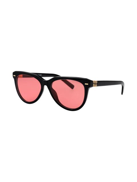 Miu Miu Eyewear cat-eye frame sunglasses - Black
