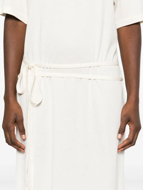 LEMAIRE belted maxi dress - Neutrals