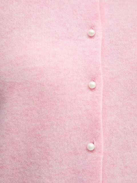 United Colors of Benetton sweter wełniany damski kolor różowy lekki 1002D501U