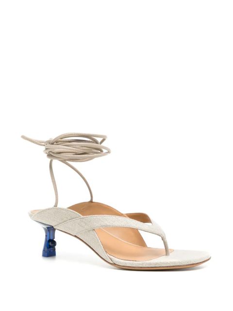 Off-White Lollipop 50mm sandals - Neutrals - zdjęcie produktu nr 2