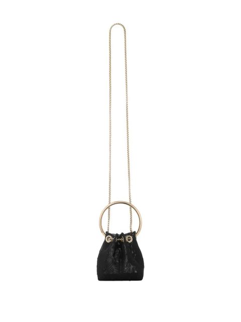 Jimmy Choo mini Bon Bon cross body bag - Black - zdjęcie produktu nr 2