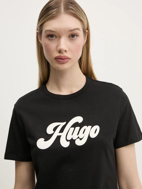 HUGO t-shirt bawełniany