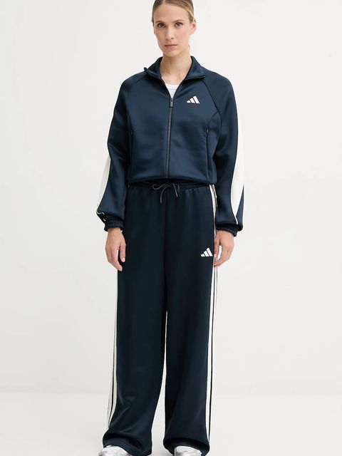 adidas bluza Stadium damska kolor czarny z nadrukiem JW0527