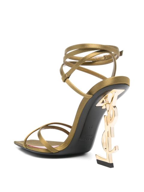 Saint Laurent 110mm Opyum sandals - Green