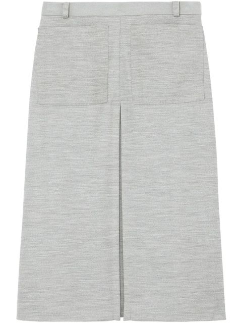 Burberry box pleat skirt - Grey - zdjęcie produktu nr 1