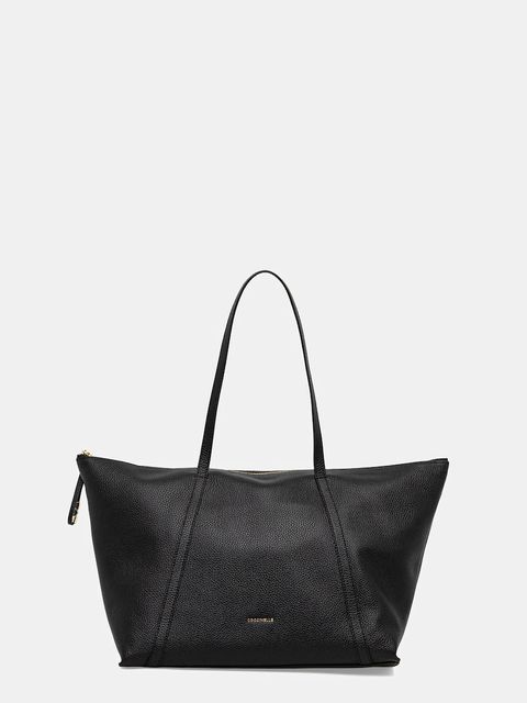 Coccinelle torba skórzana NORY kolor czarny E1 U45 11 01 01 - zdjęcie produktu nr 1