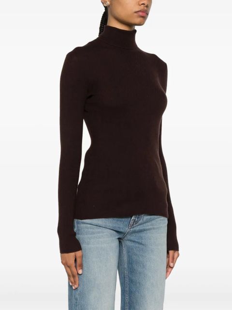 Maje wool-silk sweater - Brown - zdjęcie produktu nr 2