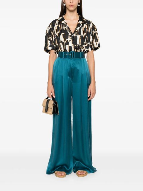 ZIMMERMANN silk trousers - Blue - zdjęcie produktu nr 2