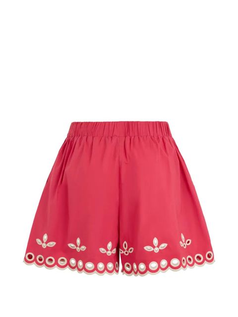 Valentino Garavani eyelet embroidered shorts - Pink - zdjęcie produktu nr 2