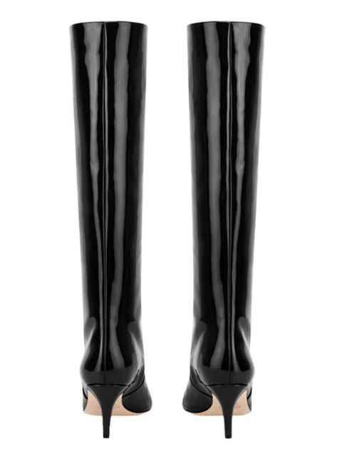 Paris Texas 60mm pointed-toe knee-high boots - Black